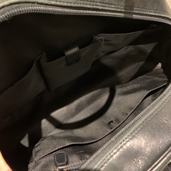 Dior Black Ostrich Double Saddle Bowler - Picture 8 of 11